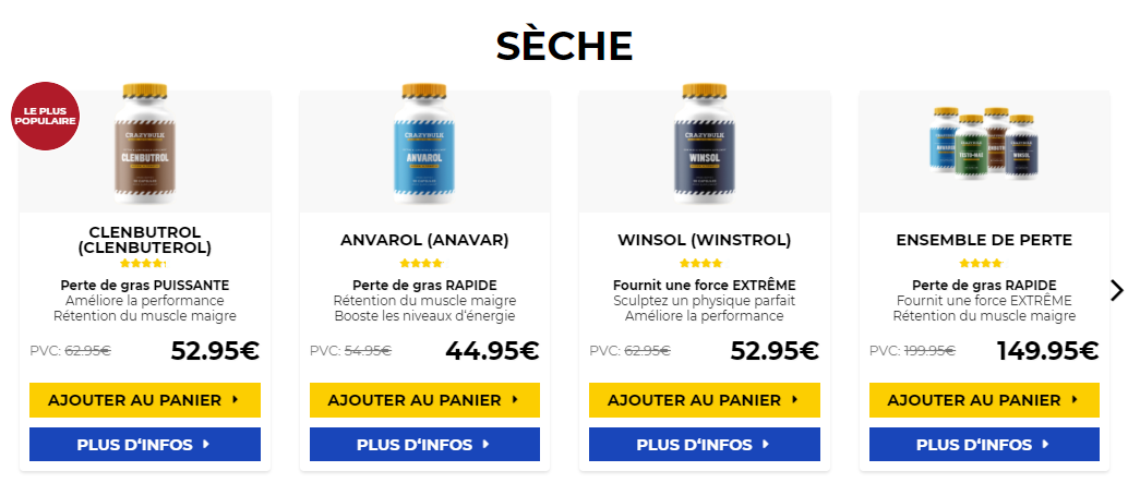 steroide anabolisant musculation achat Anapolon 50 mg