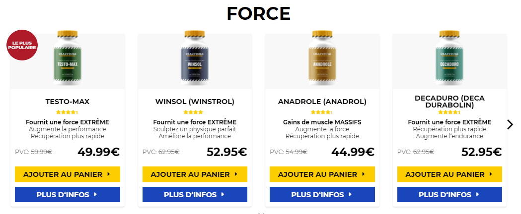 achat cure de testosterone Trenbolone Enanthate 100mg